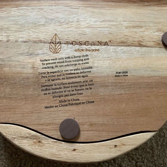 Toscana Cheeseboard And Tools Set-Spatula Missing - Picture 6 of 7